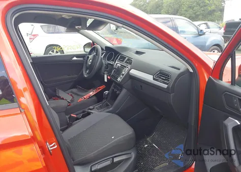 2019 Volkswagen Tiguan 2.0T S z USA, uszkodzony, nr VIN 3VV0B7AX4KM150970